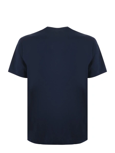 Shop Fay T-shirts And Polos Blue
