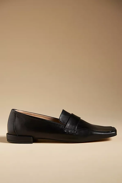 Shop Intentionally Blank Pinky Loafers In Black