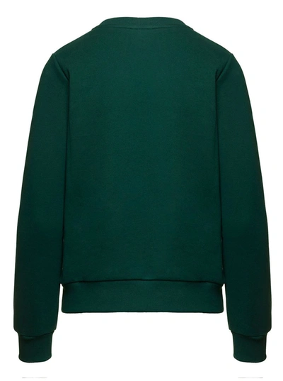 Shop Apc A.p.c. Green Cotton Sweatshirt