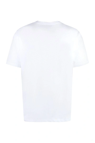 Shop Balmain T-shirts And Polos In White