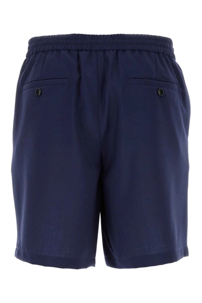 Shop Ami Alexandre Mattiussi Ami Shorts In Blue