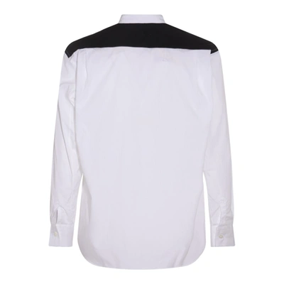 Shop Comme Des Garçons White Cotton Fresh Shirt