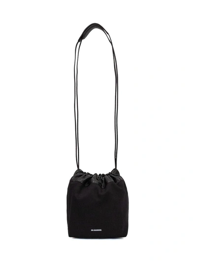 Shop Jil Sander Bucket Bags In Black