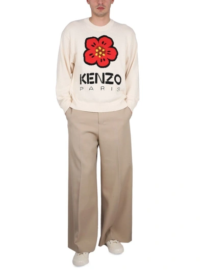 Shop Kenzo Knitwear In White