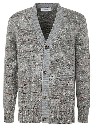 Shop Lardini Man Knit Sweater Clothing In Grey
