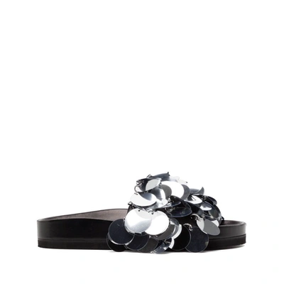 Shop Rabanne Paco  Shoes In Silver/black