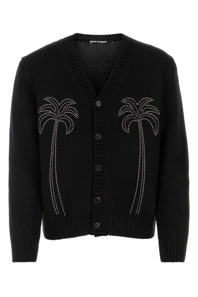Shop Palm Angels Knitwear In Black