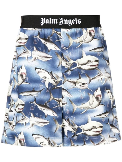 Shop Palm Angels Shorts In Multicolor
