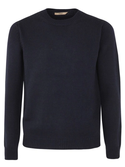 Shop Roberto Collina Long Sleeved Round Neck Clothing In Black