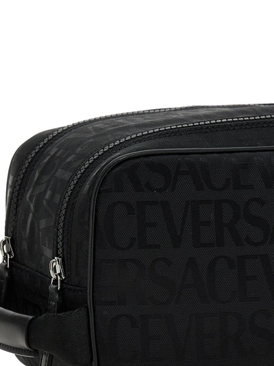 Shop Versace Beauty ' Allover' In Black-ruthenium