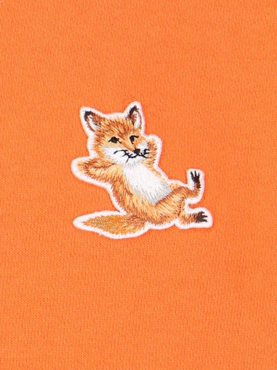 Shop Maison Kitsuné Maison Kitsune Sweatshirts In Orange