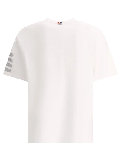 Shop Thom Browne "4 Bar" T Shirt
