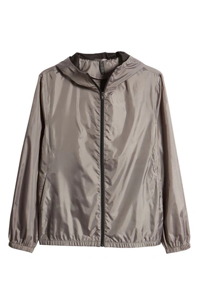 Shop Z By Zella Lightweight Hooded Zip Jacket In Grey December