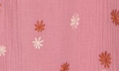 Shop Stitchdrop Casita Cotton Midi Dress In Pink Dune