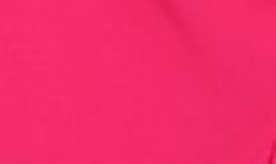 Know One Cares Ruffle Strapless Gown In Hot Pink