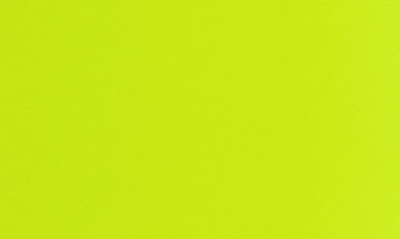 Eliza J One-shoulder Scuba Crepe Cocktail Dress In Lime