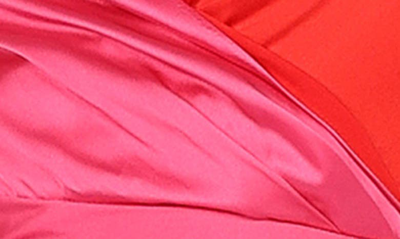 Petal And Pup Lipa Slipdress In Pink/ Red