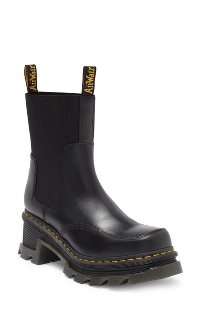 Shop Dr. Martens' Dr. Martens Corran Chelsea Boot In Black Classic Pull Up