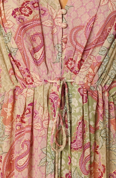 Petal And Pup Cyril Print Maxi Dress In Iris Oasis