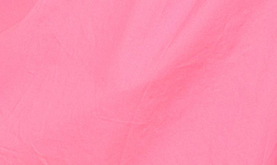 Petal And Pup Alice Bow Back Cotton Babydoll Minidress In Hot Pink