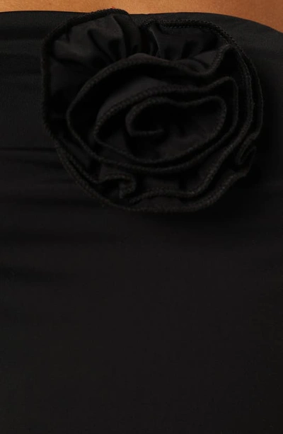 Petal And Pup Petal & Pup Tiarny Rosette Tube Top & Body-con Skirt Set In Black