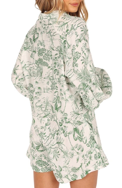 Petal And Pup Womens Elsa Romper In Green