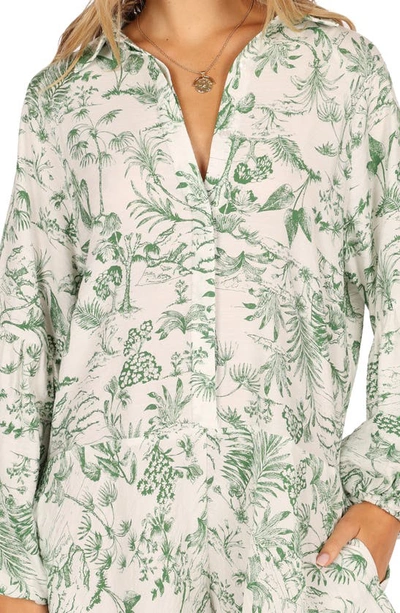 Petal And Pup Womens Elsa Romper In Green