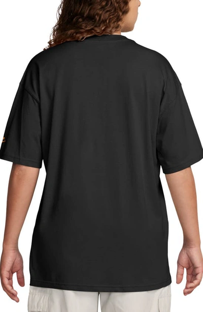 Shop Nike Max90 Air Max Plus Graphic T-shirt In Black