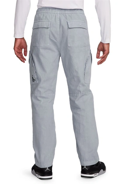 Shop Jordan Essentials Chicago Pants In Blue Grey