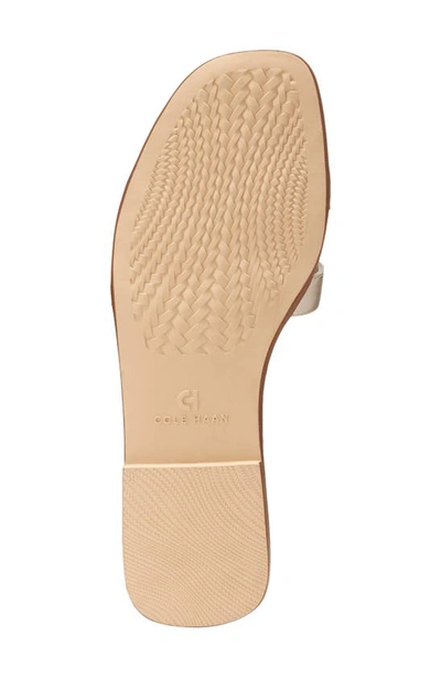 Shop Cole Haan Chrisee Slide Sandal In Soft Gold