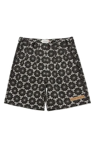 Shop Honor The Gift Legacy Eyelet Shorts In Black