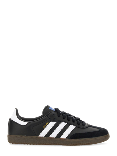 Shop Adidas Originals Samba Sneaker. In Black