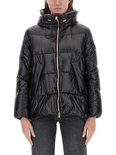 Shop Tatras Nylon Jacket In Black