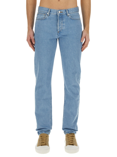 Shop Apc "petit New Standard" Jeans In Blue