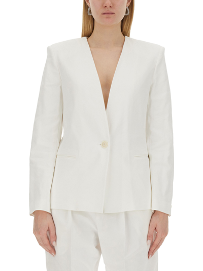 Shop Isabel Marant Jacket "manzil" In White