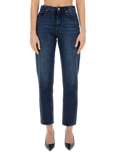 Shop Dolce & Gabbana Boyfriend Jeans In Denim