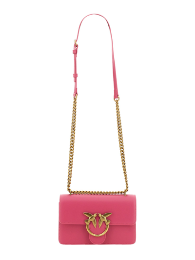 Shop Pinko Bag "love" One Simply Mini In Fuchsia
