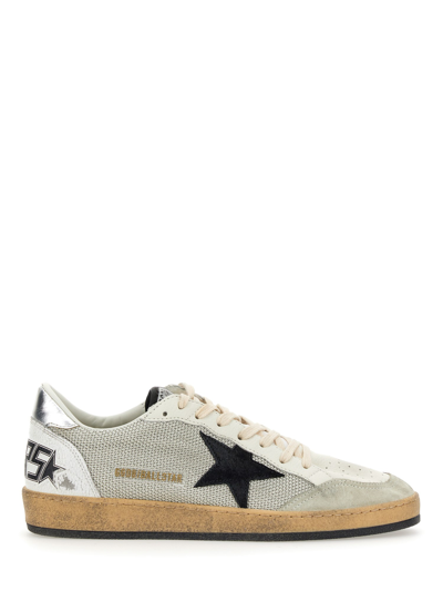 Shop Golden Goose Ball Star Sneaker In Grey