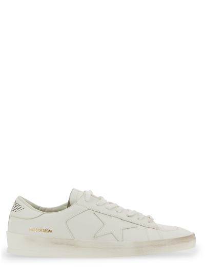 Shop Golden Goose "stardan" Sneaker In White
