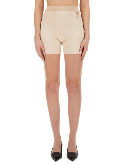 Shop Jacquemus Shorts "pralu" In White