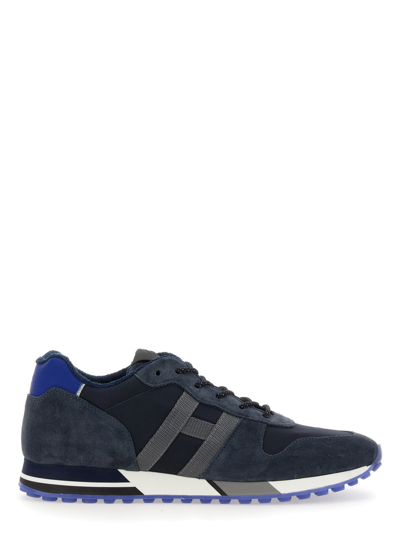 Shop Hogan Sneaker "h383" In Blue