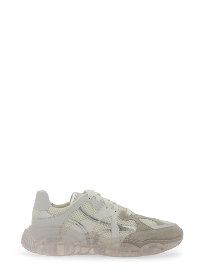 Shop Moschino "teddy" Sneaker In White