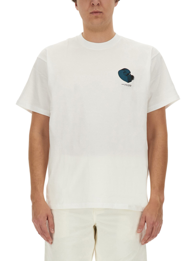 Shop Carhartt T-shirt "diagram" In White