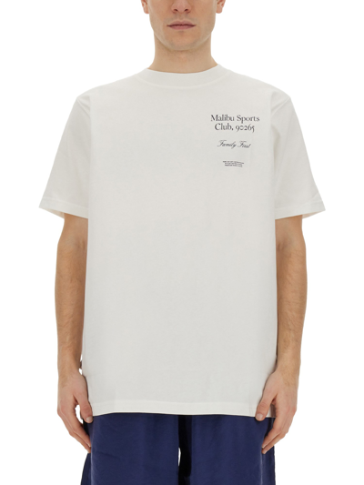 Shop Family First T-shirt "t-shirt Malibu" In White