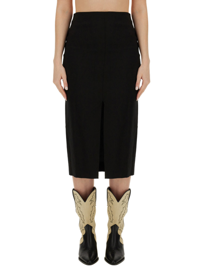 Shop Isabel Marant "mills" Skirt. In Black