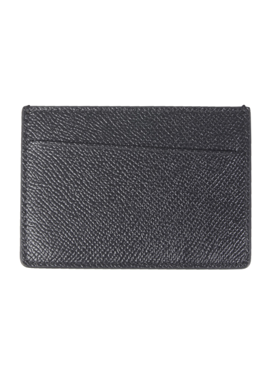 Shop Maison Margiela Card Holder With Four Seams In Black