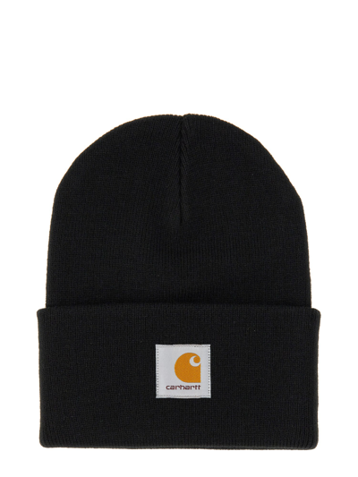 Shop Carhartt Knit Hat In Black