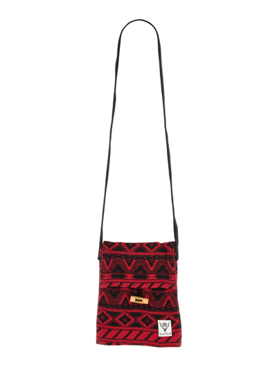 Shop South2 West8 Bag With Logo In Multicolour
