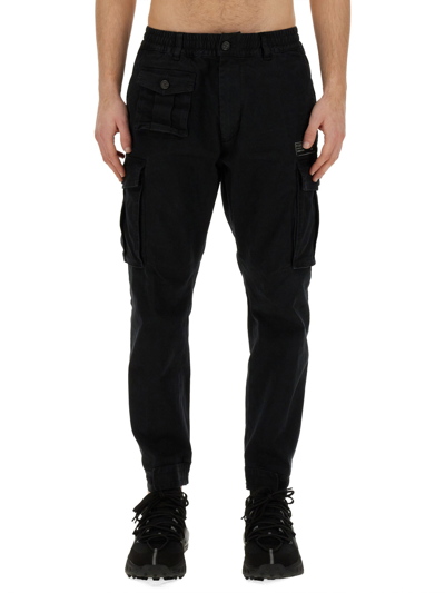 Shop Dsquared2 Cargo Pants In Black