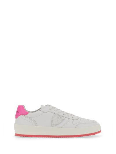 Shop Philippe Model Sneaker Nice In White